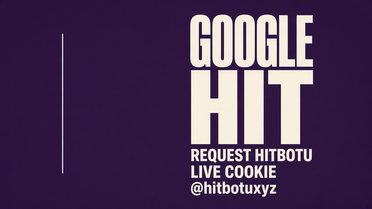 Request Hitbotu afişi 5 — Hit botu burada. SERP senin, live cookie, Google hit, @hitbotuxyz. reqhitbotu.site